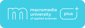 Macromedia university of applied sciences plus logo rgb linksbündig karte pacific Studium Plus an der Macromedia University