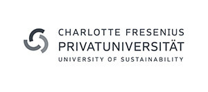 Logo CFPU 220331 weiß 300x133 Charlotte Fresenius Privatuniversität Logo